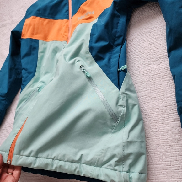 Marmot Ambrosia Winter Ski Colorful Snow Pants Coat Set - Picture 8 of 16